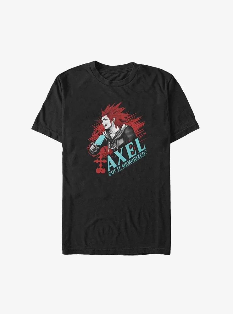 Kingdom Hearts Axel Big & Tall T-Shirt