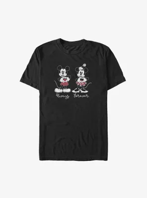 Disney Mickey Mouse & Minnie Always Forever Big Tall T-Shirt