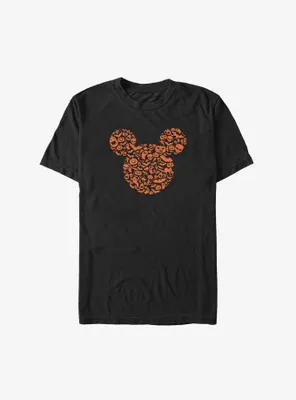 Disney Mickey Mouse Ears Halloween Fill Big & Tall T-Shirt
