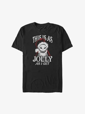 The Nightmare Before Christmas Jolly Santa Jack Big & Tall T-Shirt