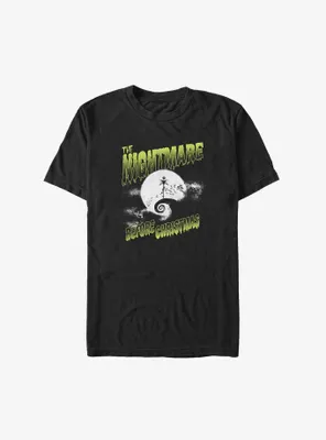The Nightmare Before Christmas Spooky Title Big & Tall T-Shirt