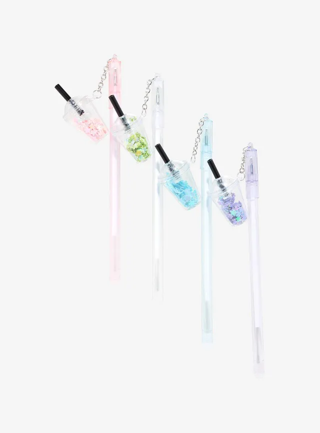 Hot Topic Yummy Yummy Rainbow Fruit Scented Glitter Pen Set