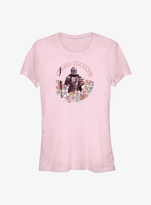 Star Wars The Mandalorian Hello Spring Girls T-Shirt