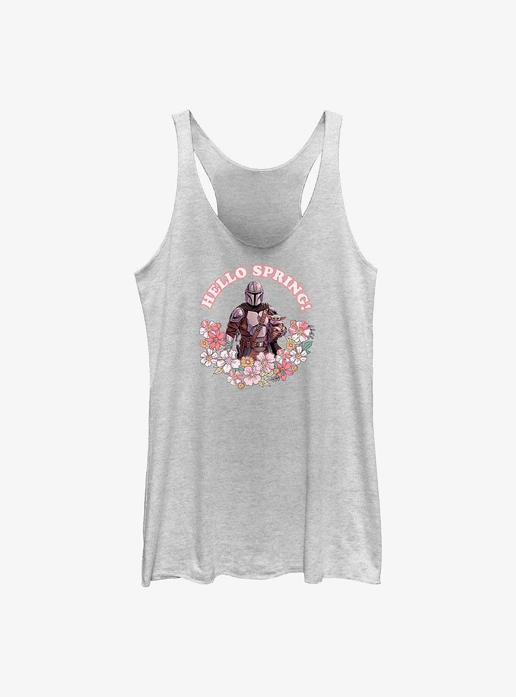 Star Wars The Mandalorian Hello Spring Girls Tank