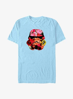 Star Wars Stormtrooper Floral Helmet T-Shirt