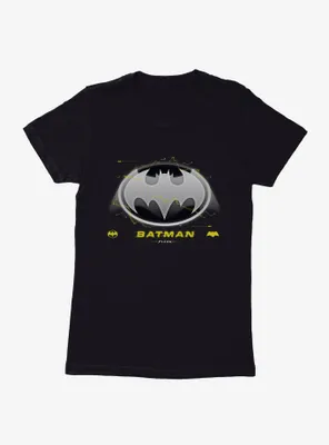 The Flash Batman Symbol Overlap Womens T-Shirt