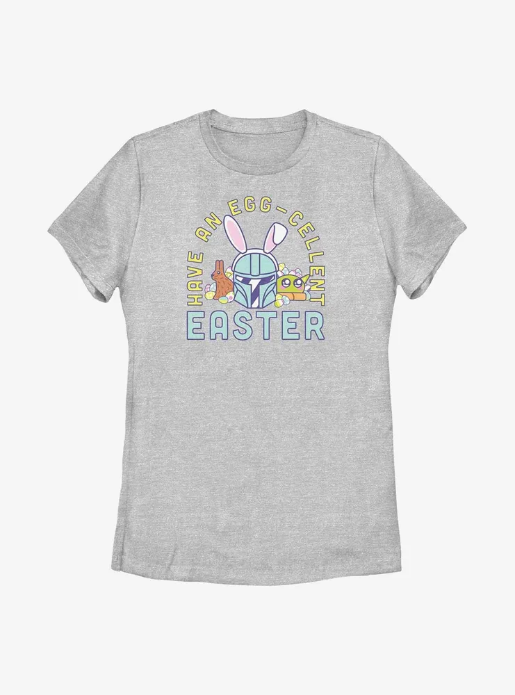 Star Wars The Mandalorian Have An Egg-Cellent Easter Womens T-Shirt