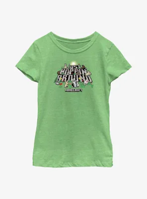 Minecraft Just Hoppin' Around Youth Girls T-Shirt