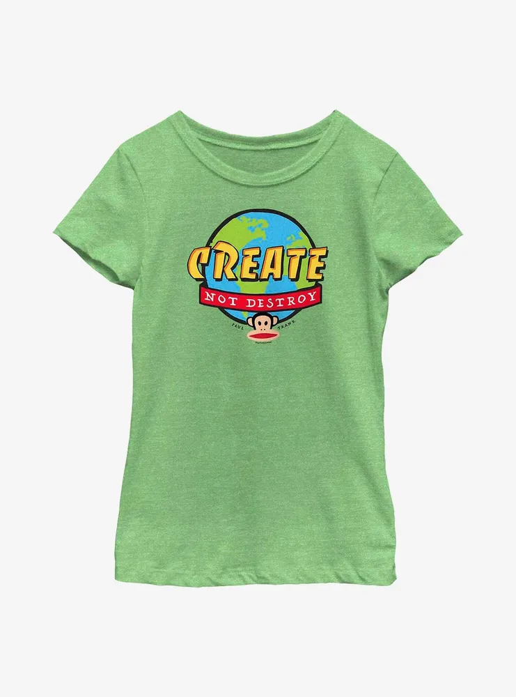 Paul Frank Create Not Destroy Youth Girls T-Shirt