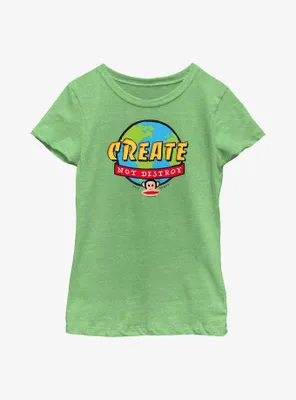 Paul Frank Create Not Destroy Youth Girls T-Shirt