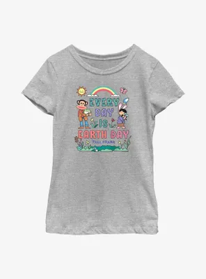 Paul Frank Every Day Is Earth Youth Girls T-Shirt