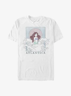 Disney The Little Mermaid Ariel Ocean Wave Atlantica T-Shirt
