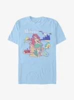 Disney The Little Mermaid Seaside Besties Logo T-Shirt