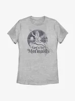Disney The Little Mermaid Let's Be Mermaids Womens T-Shirt