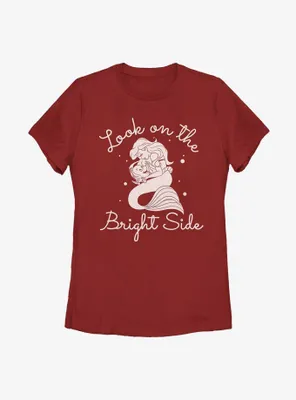 Disney the Little Mermaid Look on Bright Side Womens T-Shirt