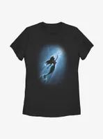 Disney the Little Mermaid Depths of Sea Womens T-Shirt