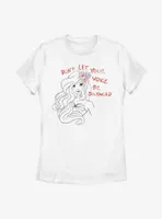 Disney The Little Mermaid Don't Silence Your Voice Womens T-Shirt