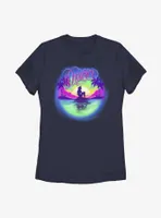 Disney The Little Mermaid Dreamer Badge Womens T-Shirt