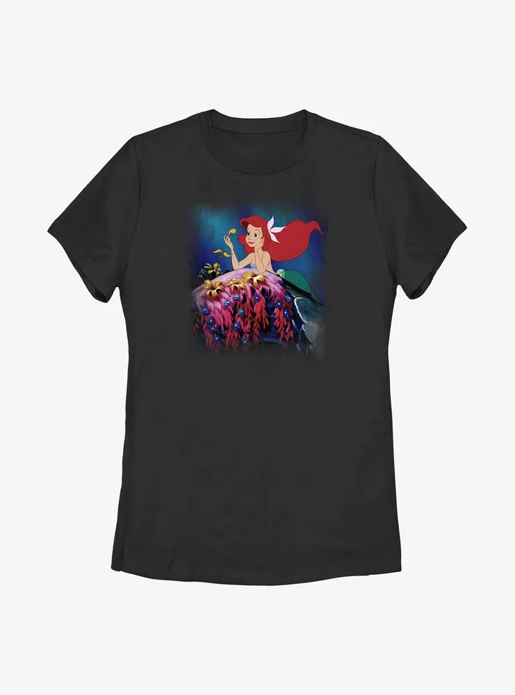 Disney The Little Mermaid He Loves Me Womens T-Shirt