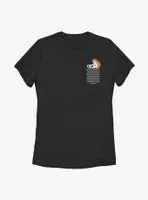 Disney The Little Mermaid Ariel Pocket Waves Womens T-Shirt