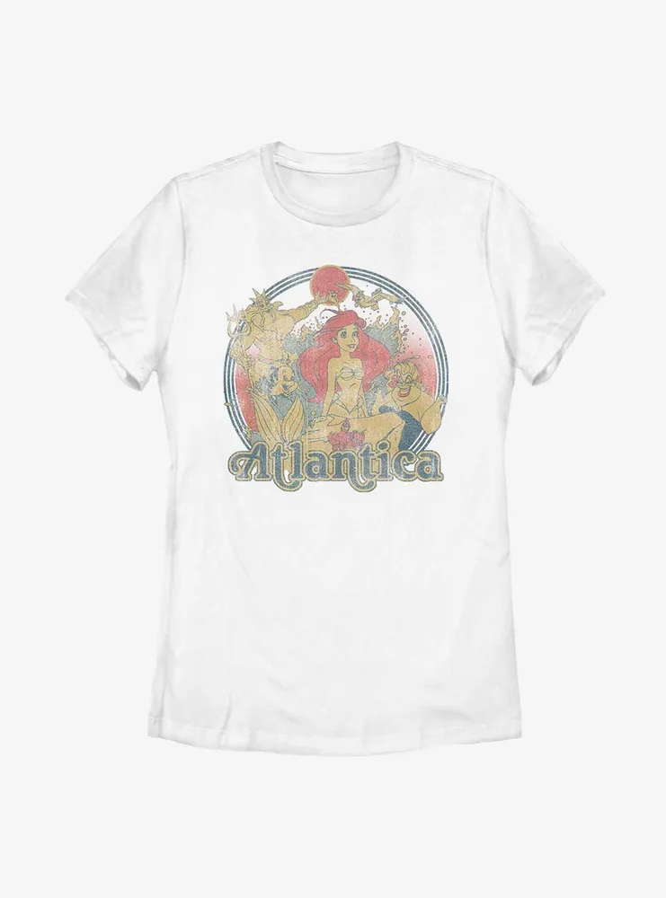 Disney The Little Mermaid Atlantica Destination Womens T-Shirt