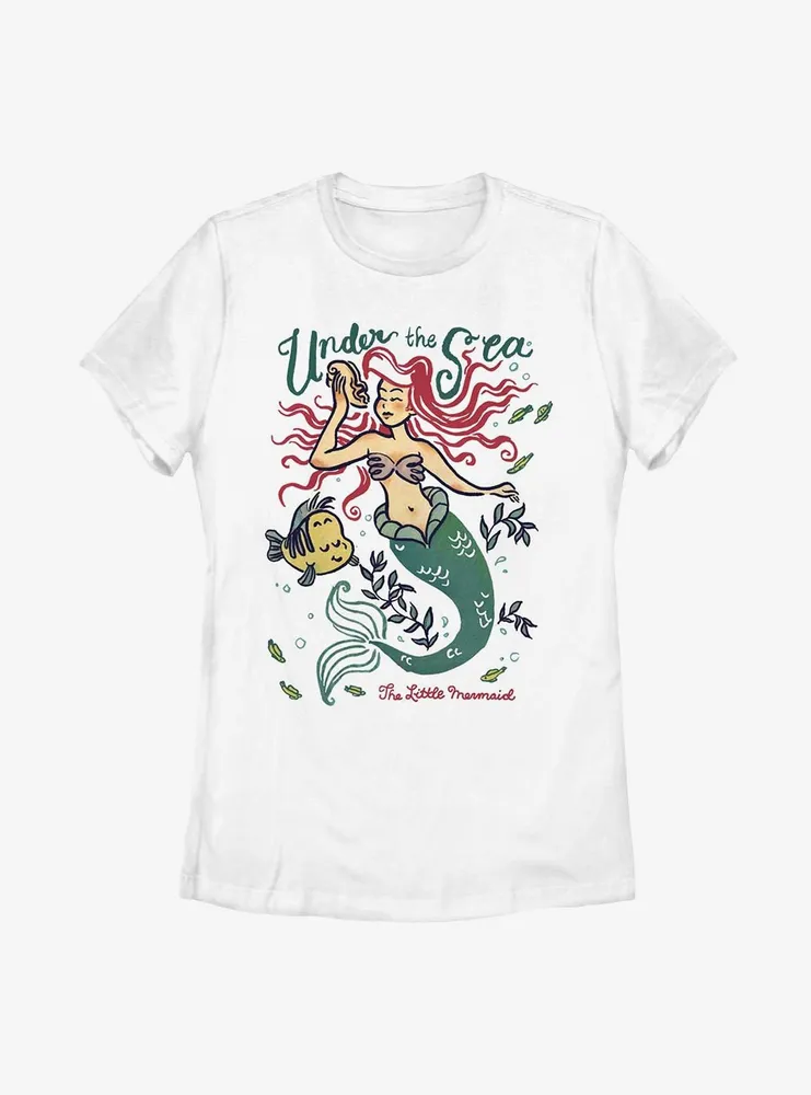 Disney The Little Mermaid Sweet Water Womens T-Shirt