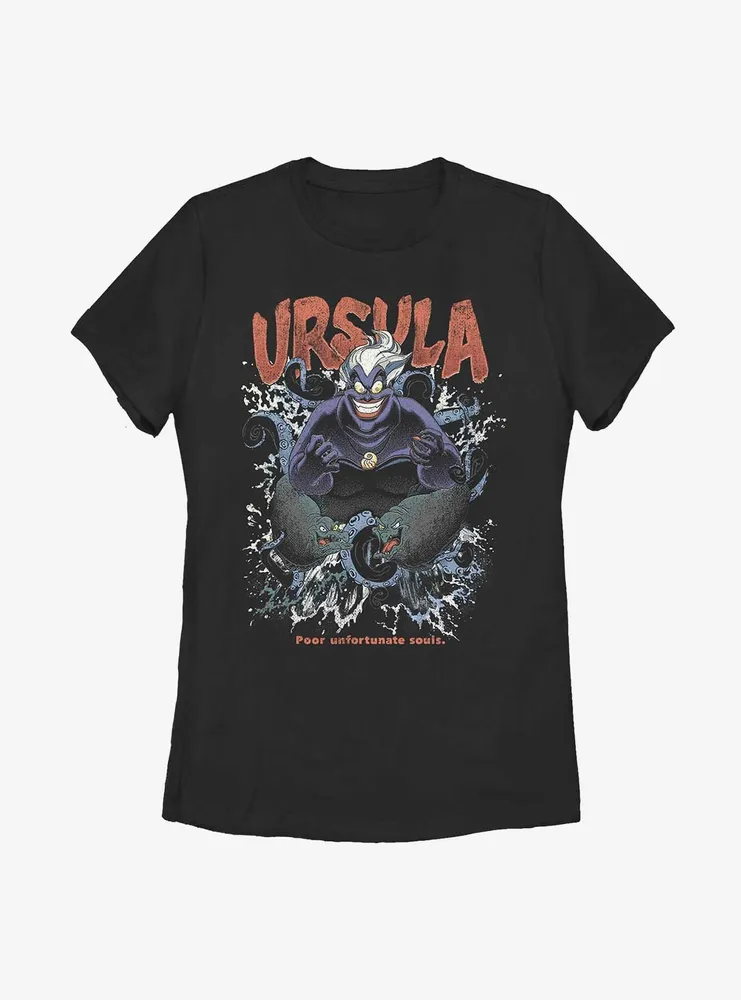 Disney The Little Mermaid Ursula Taking Over Womens T-Shirt