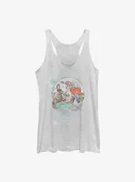 Disney The Little Mermaid Ariel Pearls Womens Tank Top