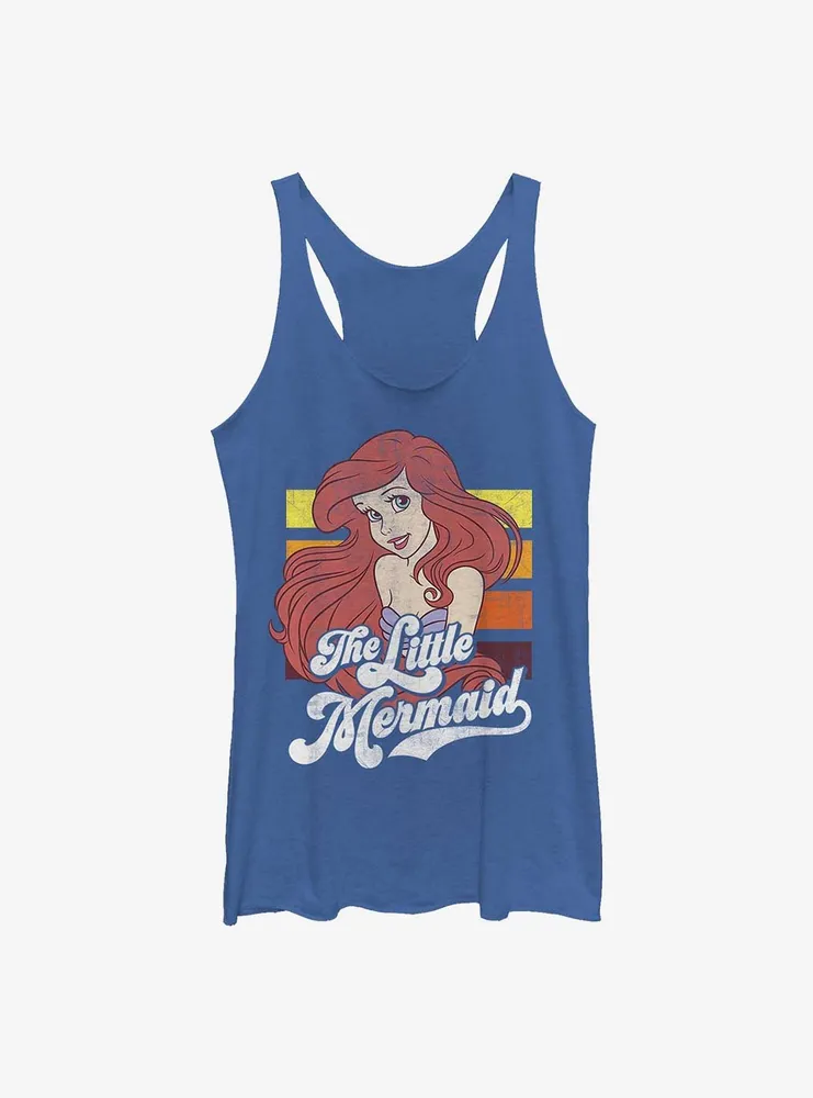 Disney The Little Mermaid Ariel Smile Womens Tank Top