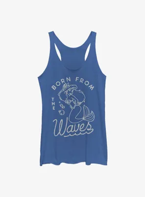 Disney The Little Mermaid Ariel Born From Waves Womens Tank Top