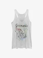 Disney The Little Mermaid Dreamer Womens Tank Top