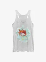 Disney The Little Mermaid Floating Bliss Womens Tank Top