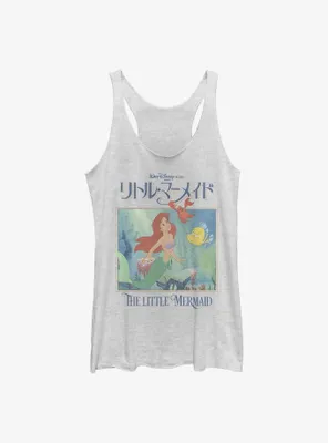Disney The Little Mermaid Japanese Poster Womens Tank Top