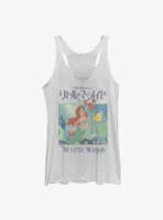 Disney The Little Mermaid Japanese Poster Womens Tank Top