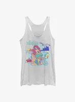 Disney The Little Mermaid Seaside Besties Womens Tank Top