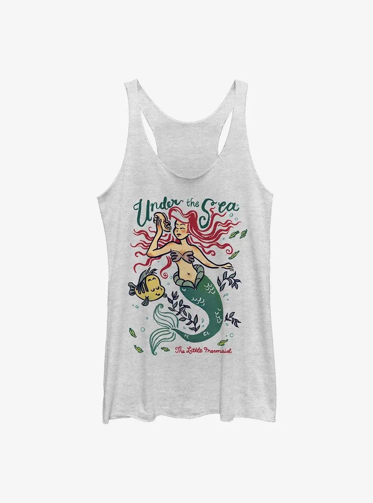 Disney The Little Mermaid Sweet Water Womens Tank Top