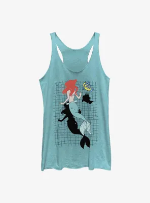 Disney The Little Mermaid Swim With Friends Womens Tank Top