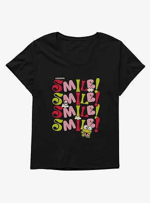 Keroppi Smile! Girls T-Shirt Plus