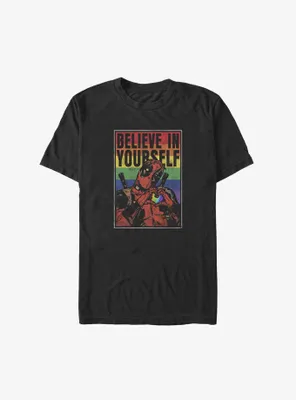 Marvel Deadpool Believe Yourself Big & Tall T-Shirt