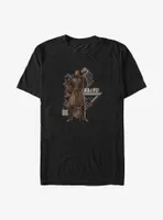 Marvel Black Panther: Wakanda Forever M'Baku Pattern Big & Tall T-Shirt