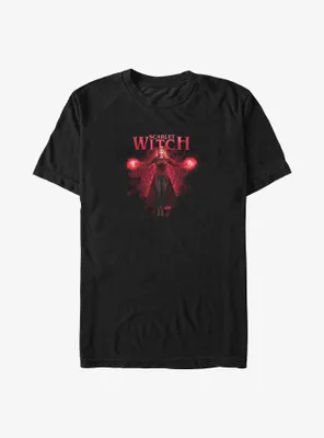 Marvel Doctor Strange The Multiverse Of Madness Scarlet Witch Splash Big & Tall T-Shirt