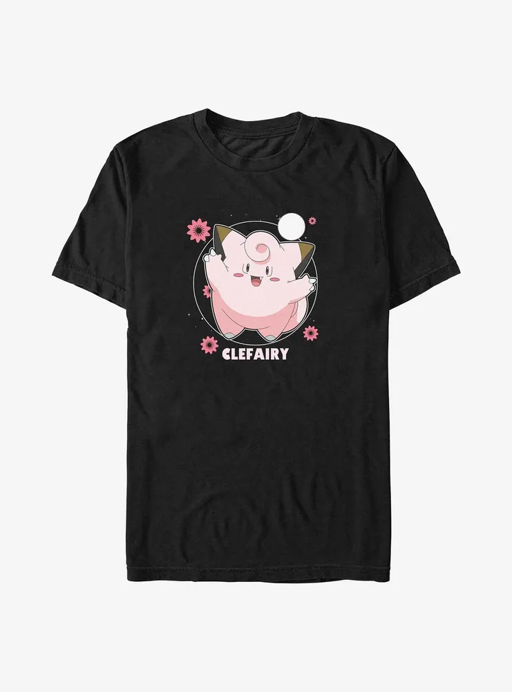 Pokemon Clefairy Fairy Dance Big & Tall T-Shirt