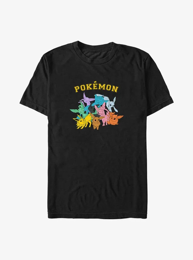 Pokemon Eeveelutions Boyfriend Fit Girls T-Shirt