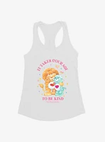 Care Bear Cousins Brave Heart Lion & Gentle Lamb Be Kind Girls Tank