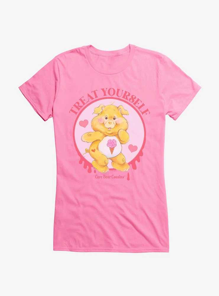 Care Bear Cousins Treat Heart Pig Yourself Girls T-Shirt