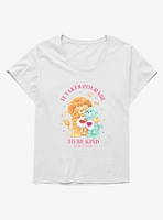 Care Bear Cousins Brave Heart Lion & Gentle Lamb Be Kind Girls T-Shirt Plus