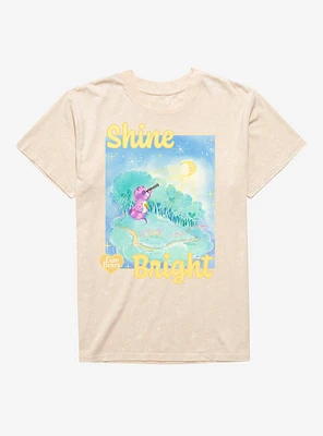 Care Bear Cousins Bright Heart Raccoon Shine Mineral Wash T-Shirt