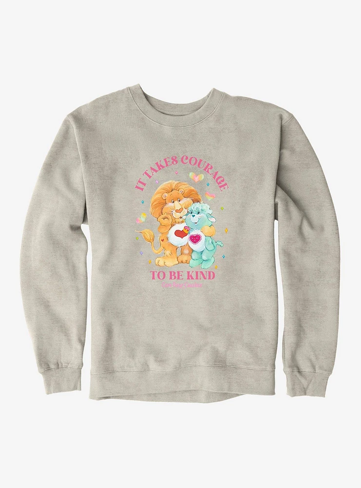 Care Bear Cousins Brave Heart Lion & Gentle Lamb Be Kind Sweatshirt