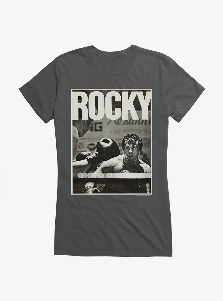 Rocky Fight Scene Print Girls T-Shirt
