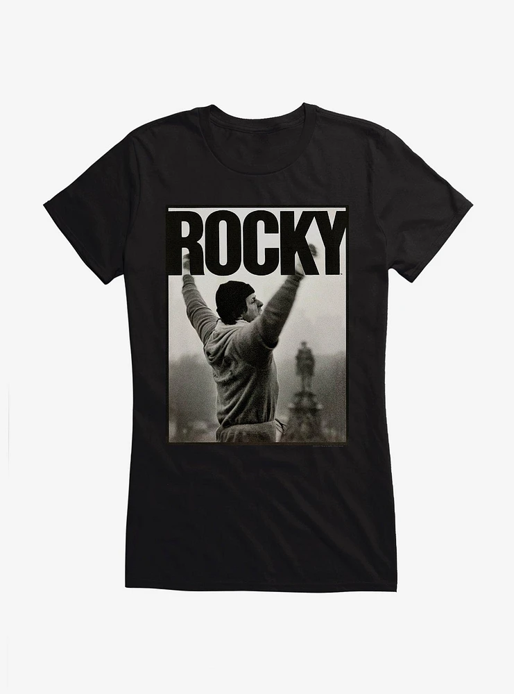 Rocky Iconic Steps Print  Girls T-Shirt